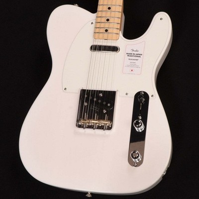 Fender MIJ Traditional 50s Telecaster Maple Fingerboard White Blonde S N:JD25033