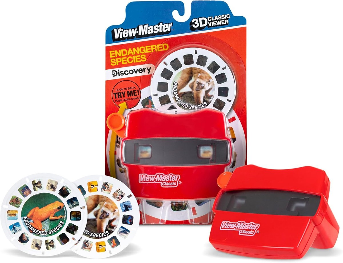レトロ商品　ViewMaster 匿名発送　おもちゃ　レア Classic View-Master - Metallic Viewfinder With 2 Reels Included
