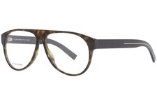 Christian Dior BlackTie256 086 Eyeglasses Men's Dark Havana Optical Frame 57mm