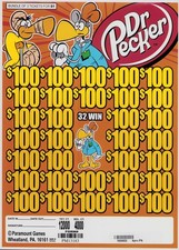 Pull Tab Tickets - Jar - Game - Dr. Pecker - ...