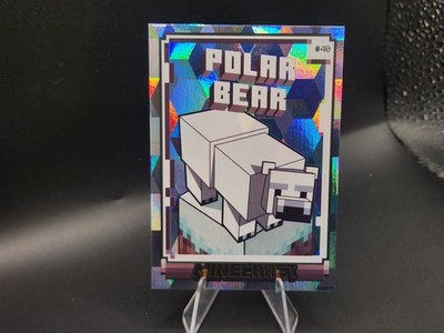 Polar Bear #40 Cubic Foil 2024 Panini Minecraft 
