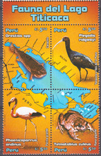 Peru Bird/Fauna/Lake Titicaca/Ibis/Andean Flamingo 2006 S/S SC1516 MNH
