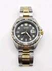 Citizen E110-S000149 Eco-Drive Black Dial Men's Quartz Wrist Watch For Repair