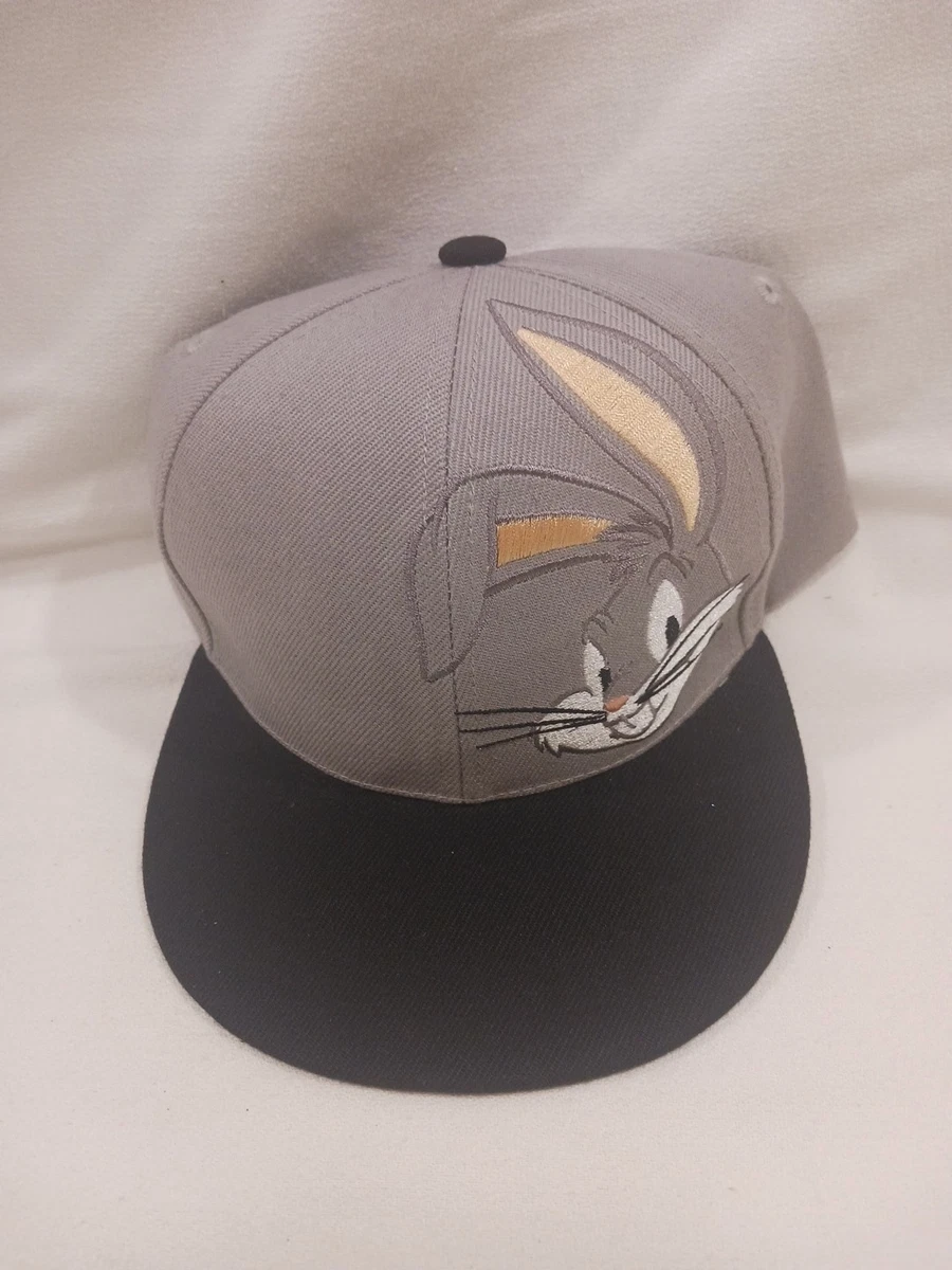 Casquette Snapback Bugs Bunny - Style Camionneur Maille - Noire - Hip Hop - Neuve