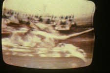 1970s 35mm Slide Abstract Pattern Television Screen Static Display Shapes Image