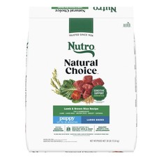 Nutro Natural Choice Large Breed Puppy Food Dry, Lamb & Brown Rice Recipe, 30 lb 4.45 per pound