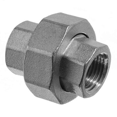GRAINGER APPROVED  Union,304 SS,3/4'',F BSPT,Class 150 60VF07