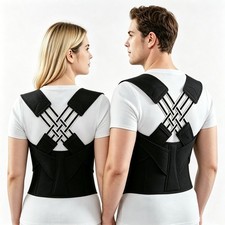 Posture Corrector For Men Women, Adjustable Anti Hunchback Back Brace, Breathabl
