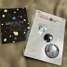 Madoka Magica F Prize Art Badge Set and Original Dress Sticker Unused
