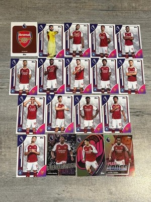 Topps Premier League 2026 Full Team Base Set x18 Full Team Inserts Free Shipping