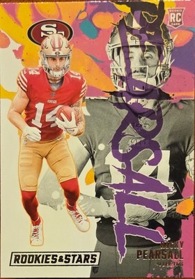 NFL, San Francisco 49ERS, Roockies & Stars, Ricky Pearsall, No. RE-RPL