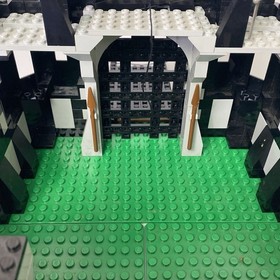 LEGO 6085 Black Monarch Castle Vintage 1988 Incomplete w Box Manual