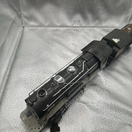 LIONEL PREWAR O-GAUGE 263E GUNMETAL LOCOMOTIVE WITH 263W WHISTLE TENDER - Picture 9 of 13