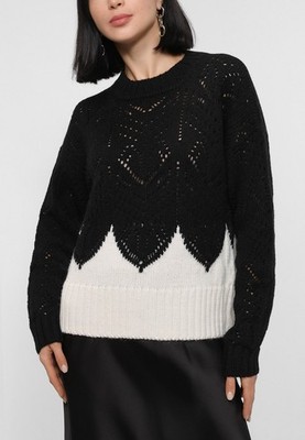  Maglia Lana E Alpaka Marella by Max Mara Wolle Strickpullover Gr. S Distesa