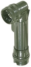 OUTBACK Military Style GI Angle Head TORCH 3 Coloured LENS inc Green 2D
