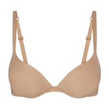 Skims Ultimate Push Up Plunge Bra Clay Tan BA-PLG-9214 Size 38B