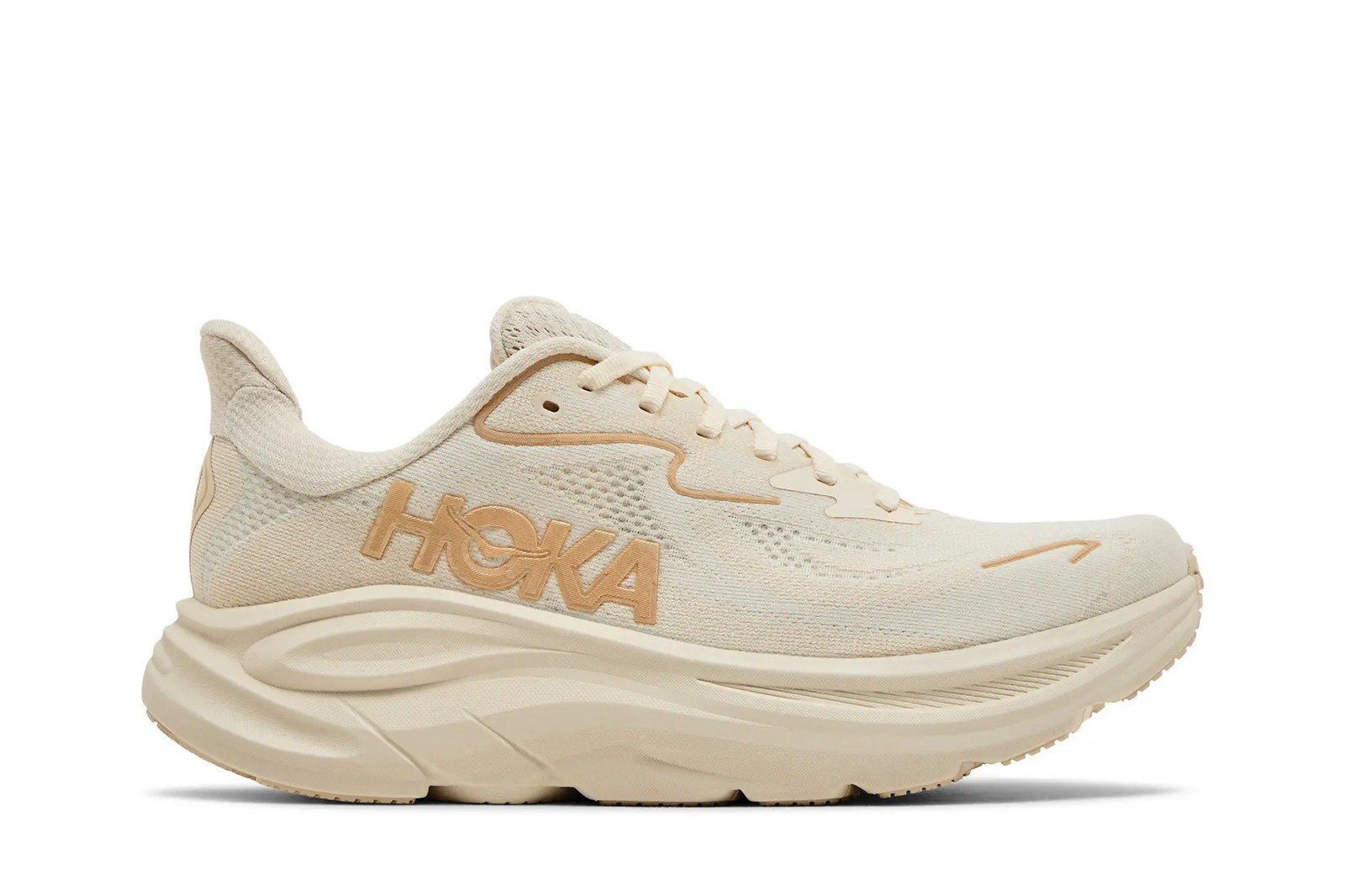 HOKA Womens Clifton 10 Vanilla Birch 1162031-VCH Available Now