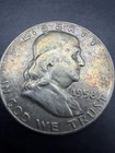 1958 D Silver Franklin Half Dollar