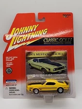 2001 Johnny Lightning Classic Gold 1971 Ford Mustang Mach 1 (T5)