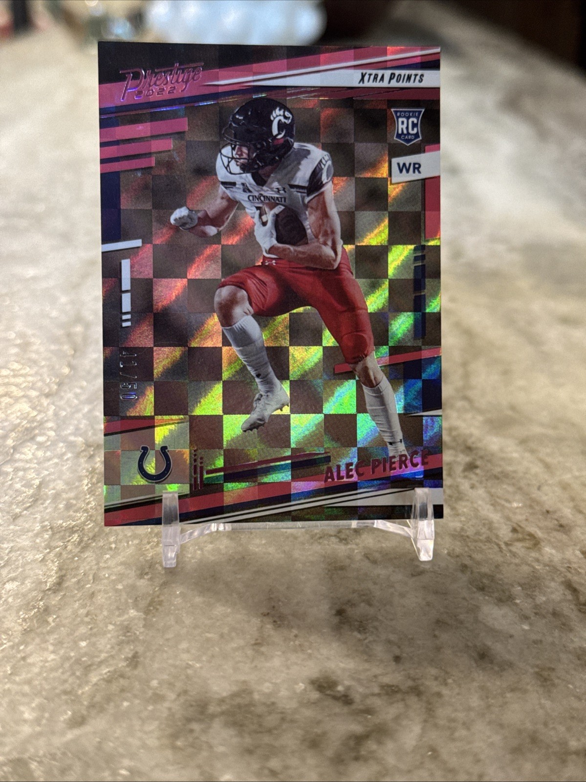 2022 Prestige Xtra Points Pink /50 Alec Pierce Rookie Indianapolis Colts No. 376