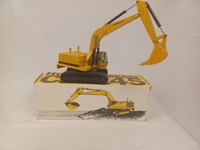 Vintage NZG No. 160 Caterpillar CAT 245 Hydraulic Excavator 1:50 West Germany