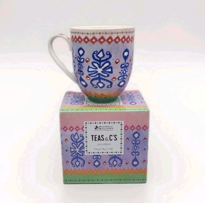 Maxwell & Williams Teas & C's Zanzibar Coupe Tea Cup Coffee Mug 440ml Boxed