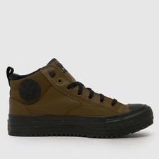 Converse All Star Malden in Khaki Mid Shoes