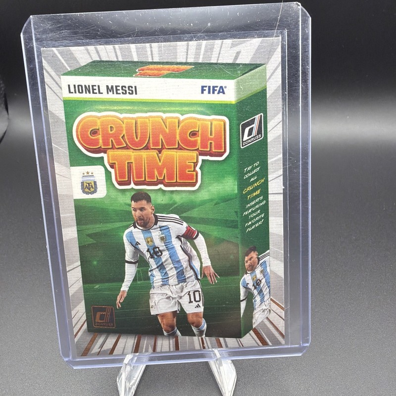 2023-24 Donruss #1 Lionel Messi Crunch Time