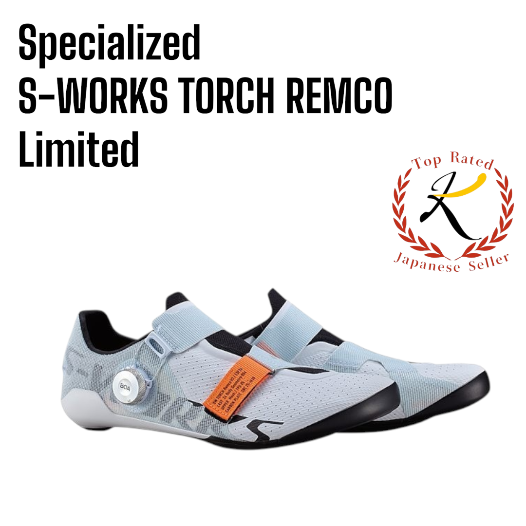 Specialized S-Works Torch Remco Road Bike Race Shoes White Orange