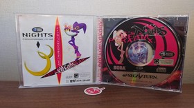 Nights Into Dreams Sega Saturn 1996 W/ Manual GS-9046 NTSC-J FREE SHIP