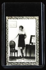 Vintage SEXY FLAPPER Cigarette Card 1920s GENER CIGARETTES