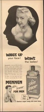 1953 Vintage ad for Mennen Skin bracers retro Cosmetic     11/23/21