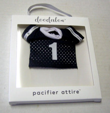 Doodalou, Pacifier Attire, Boy, 1 Player, Fits Most Plush Pacifier Brands, New