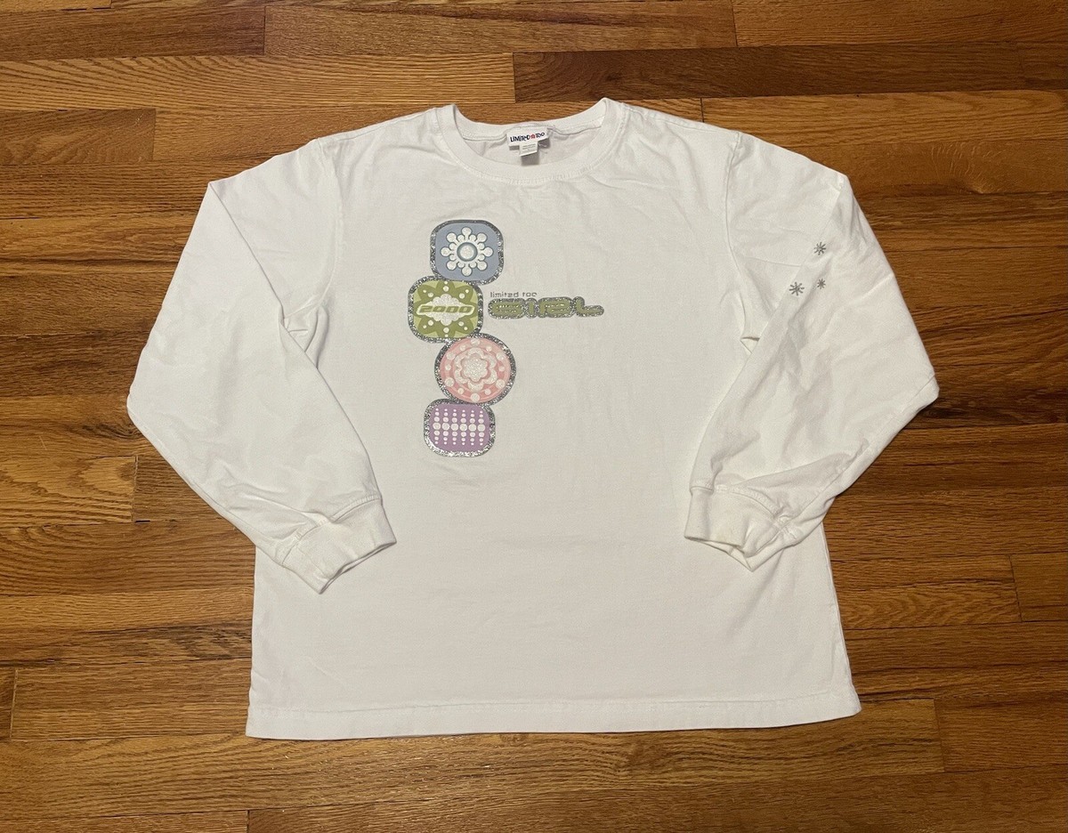 90s 2000 Limited Too Girls Rare Vintage T-shirt Womens Small