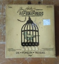 Sizzix Tim Holtz Alterations Caged Bird Die EC