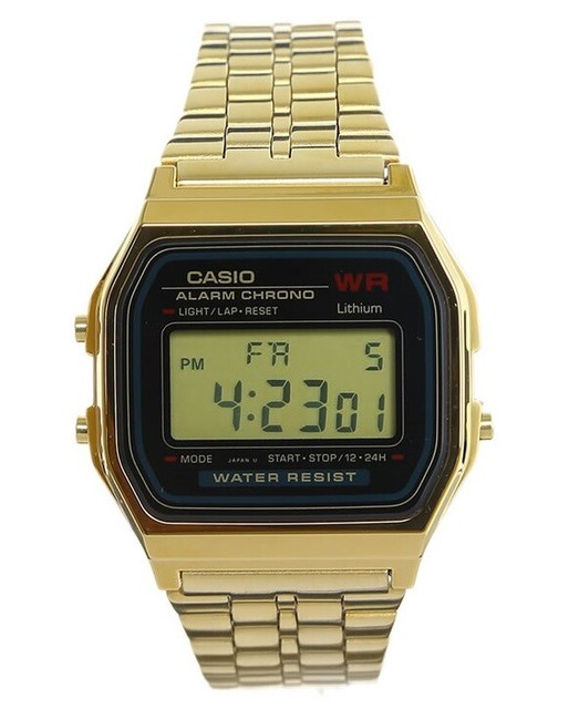 casio unisex gold