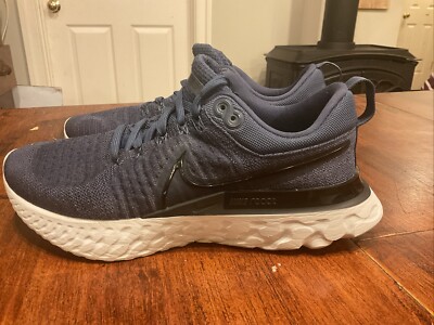 Nike React Infinity Flyknit Blue Mens US Size 9 CT2357-401 Running Shoes