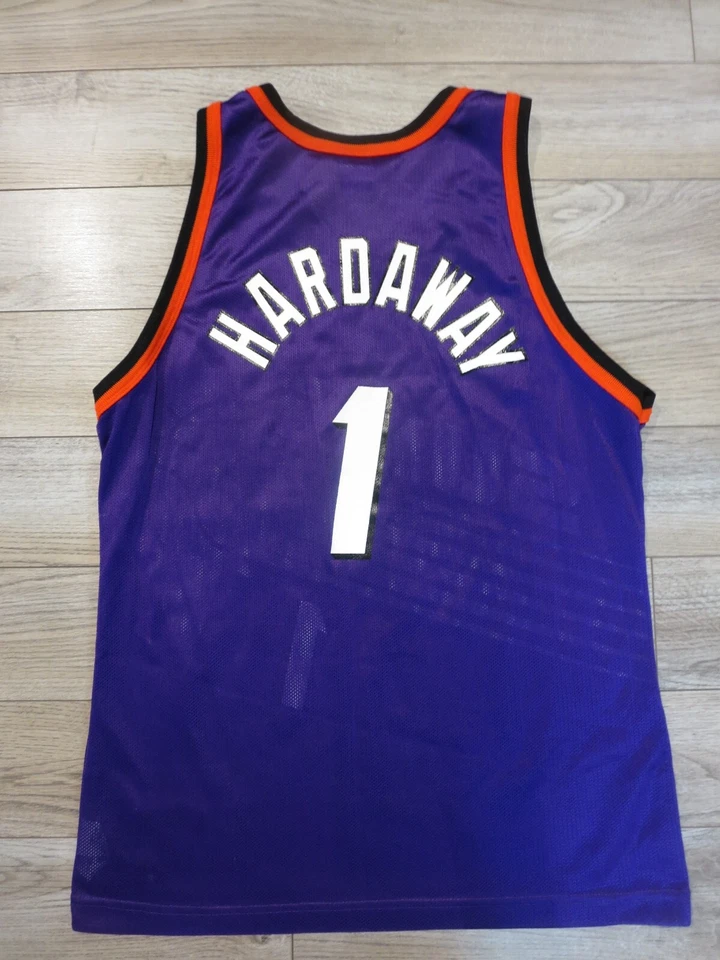 Penny Anfernee Hardaway Phoenix Suns Champion NBA Sun Burst Jersey 40 Medium - Image 2 of 4