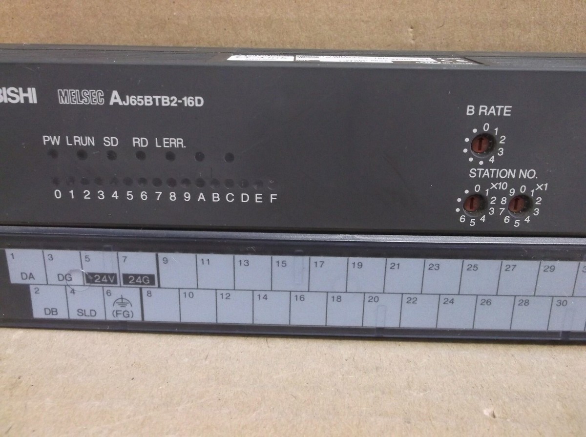 AJ65BTB2-16D Mitsubishi PLC CC-Link 16 Point Input Terminal Block 
