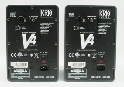 KRK V4 パワードモニター series2 PAIR of KRK V4 Series 2 II Bi-Amplified Studio Monitors Powered