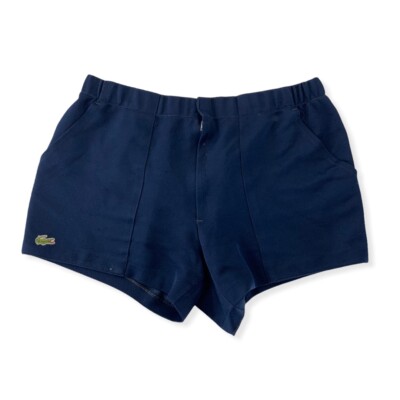 Lacoste Damen Sport Shorts kurze Hose Gr. 5 Ca. M/L Blue HS18