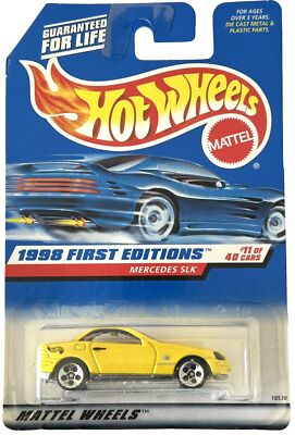 HOT WHEELS MERCEDES-BENZ SLK 1998 FIRST EDITIONS WHEEL VARIATION