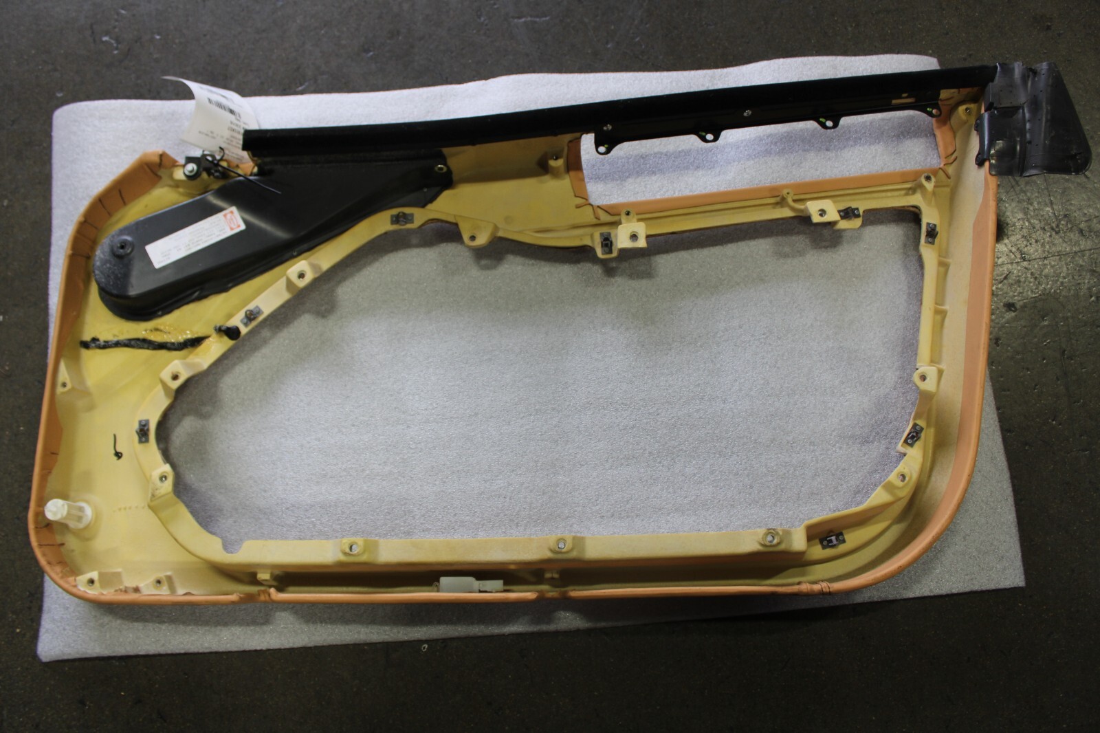 Ferrari 599 GTB, LH, Left, Front Door Trim Panel, Tan, Used, P/N 68782900