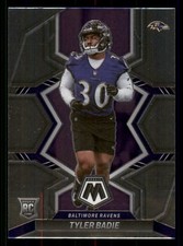 2022 Panini Mosaic Tyler Badie #354 RC Baltimore Ravens