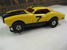 Aurora Vintage HO 1963   1969 Yellow  Tuff Ones  Firebird, Thunderjet 500