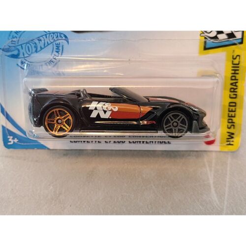 NEW Hot Wheels K&N 2020 HW Speed Graphics - CORVETTE C7 ZO6 CONVERTIBLE CAR - Picture 2 of 3