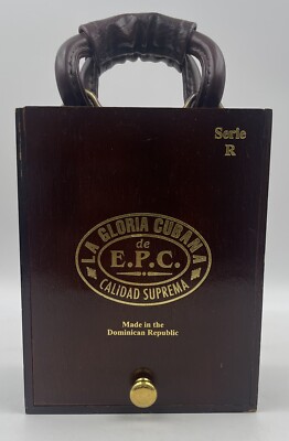 Wood Cigar Box  E. P. C.  La Gloria Cubana Calidad Suprema