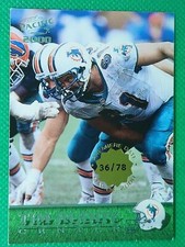 2000 Pacific Premiere Date /78 Tim Ruddy NICE SP Miami Dolphins / Notre Dame