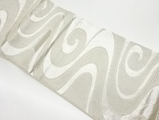 6552936: JAPANESE KIMONO / VINTAGE FUKURO OBI / WOVEN STREAM