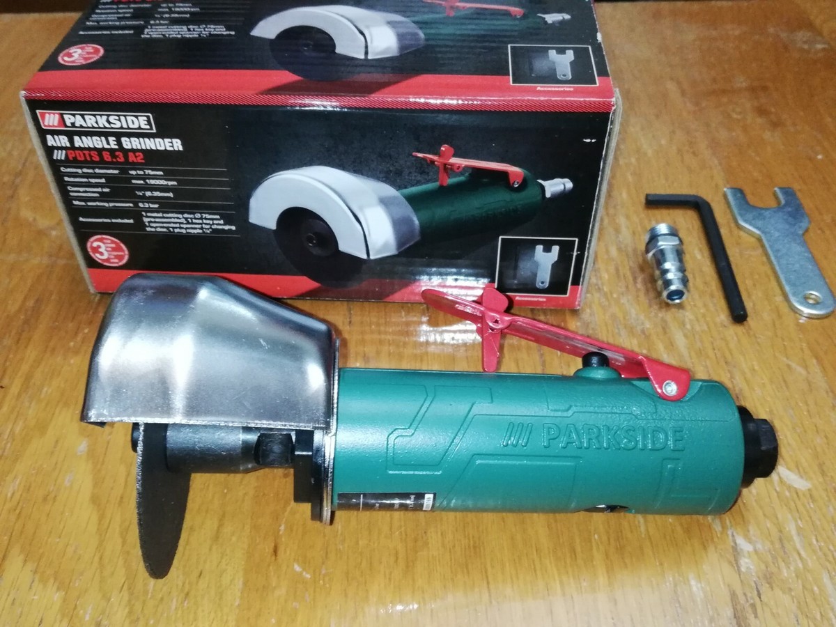 AIR ANGLE GRINDER PARKSIDE-PDTS discs-up to 75mm